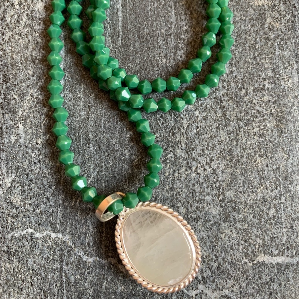 Moonstone necklace - Picture 4 of 6